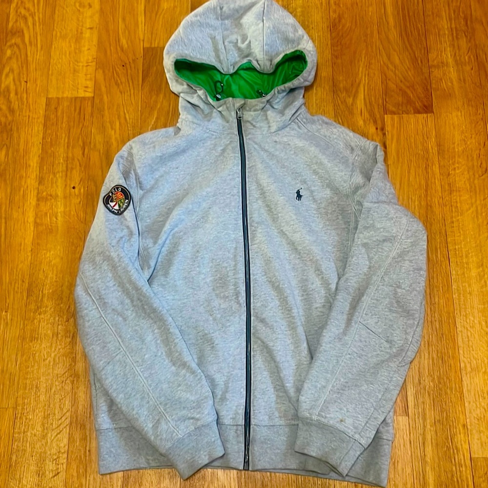 Polo cookie zip up